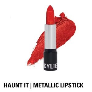 Kylie Cosmetics "Haunt It" Metallic Lipstick, NIB